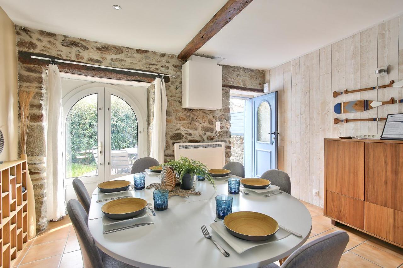600M Plage Saint-Suliac- Maison Bretonne Pour 4 Zewnętrze zdjęcie